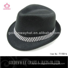 Cheap black fedora hats with felt